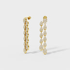Waterfall Diamond Drop Earrings