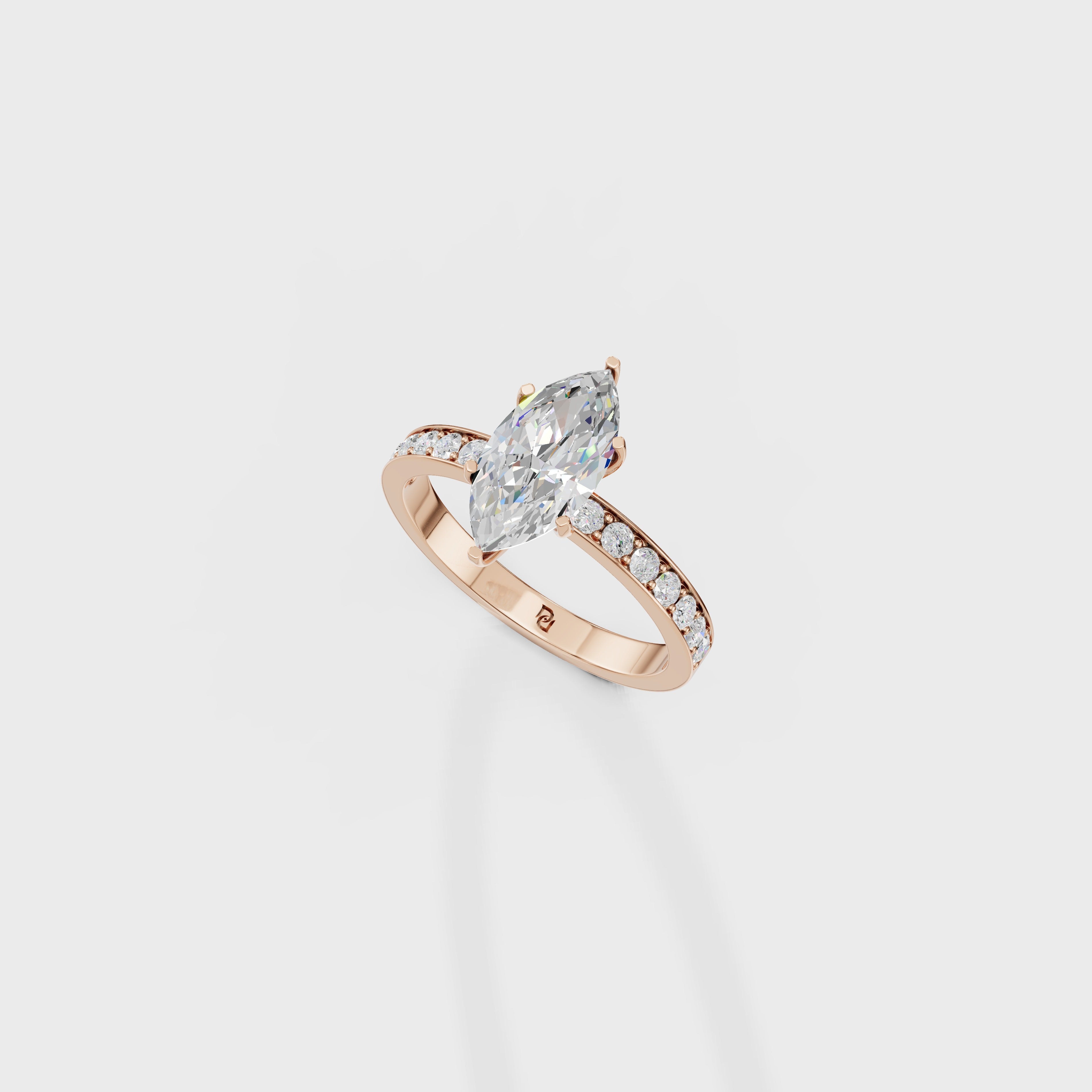 Vintage Marquise Engagement Ring