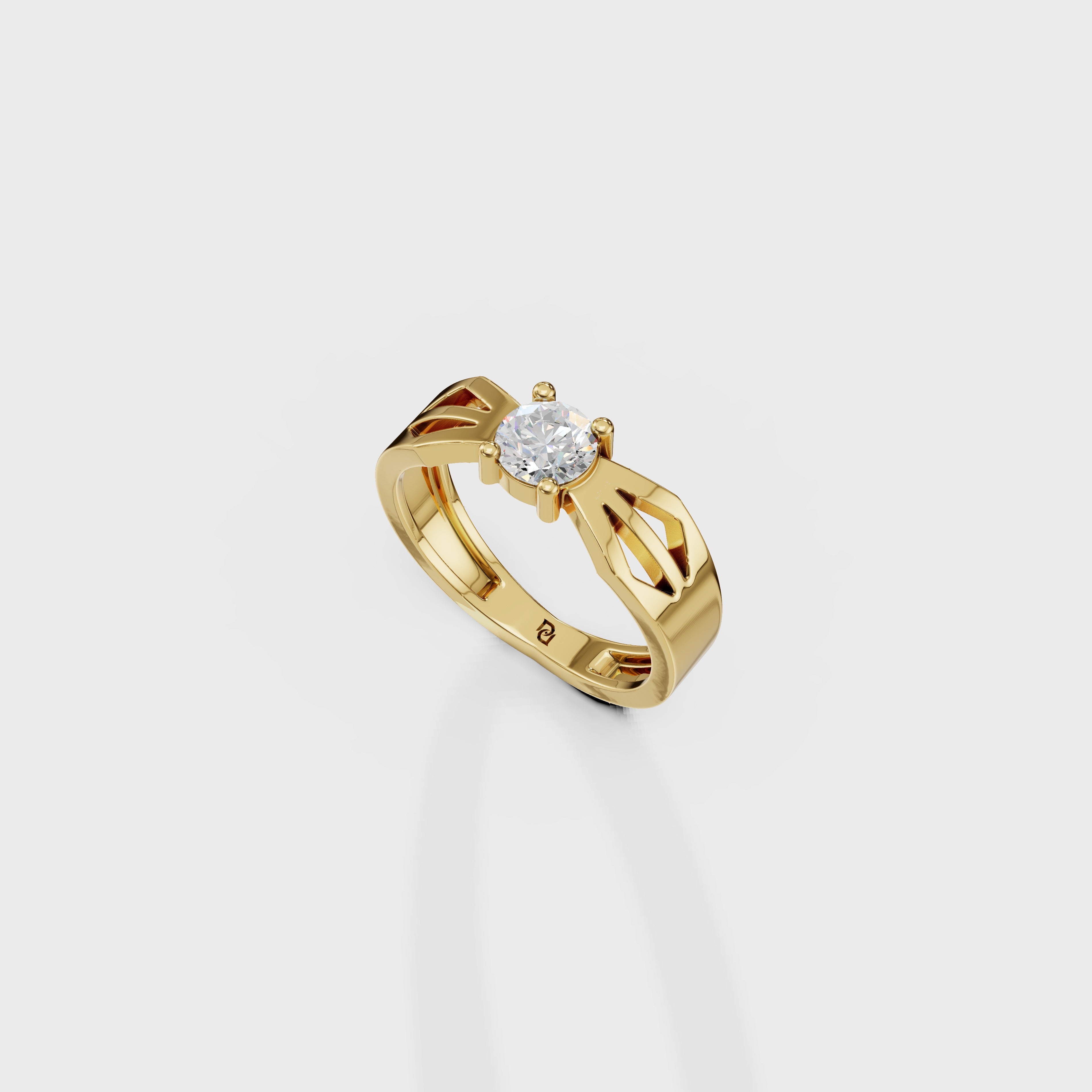 Timeless Solitaire Engagement Ring