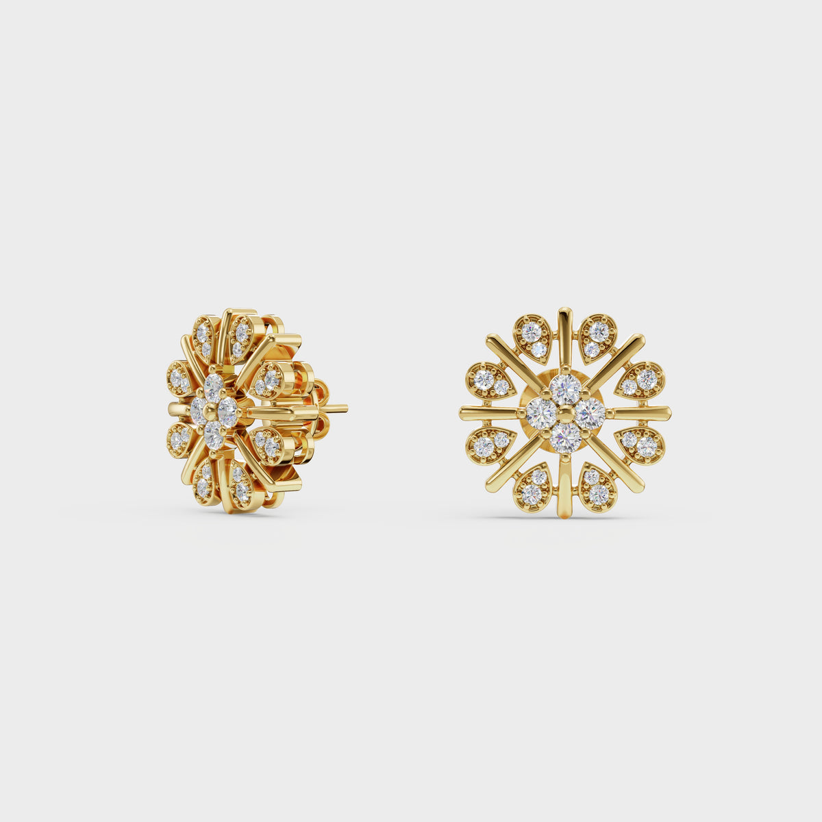 Flower Eartops