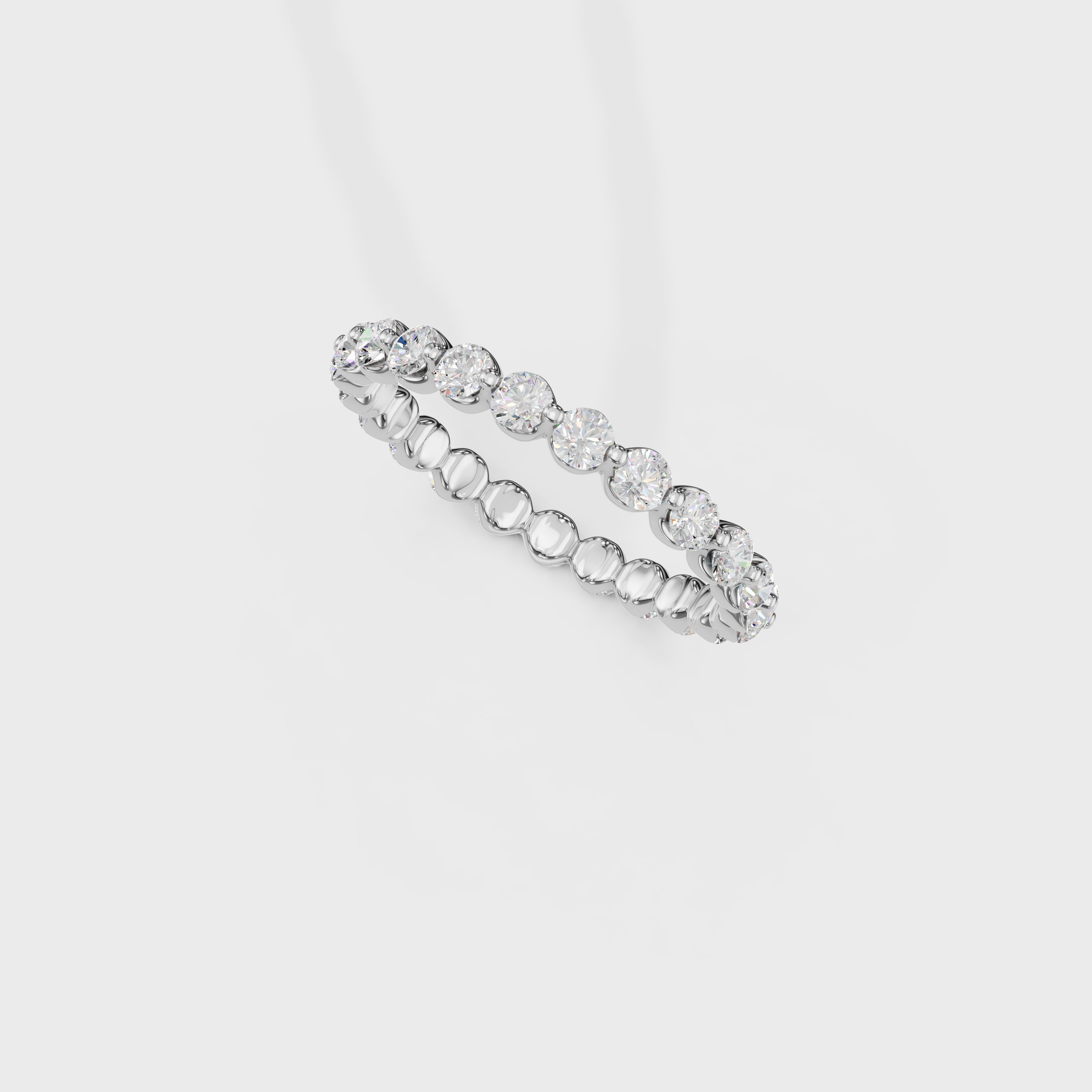 Brilliant Round Diamond Eternity Ring