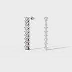 Brilliant Round Diamond Danglers