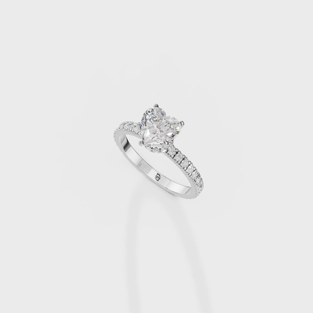 Nova Heart Shape Diamond Ring