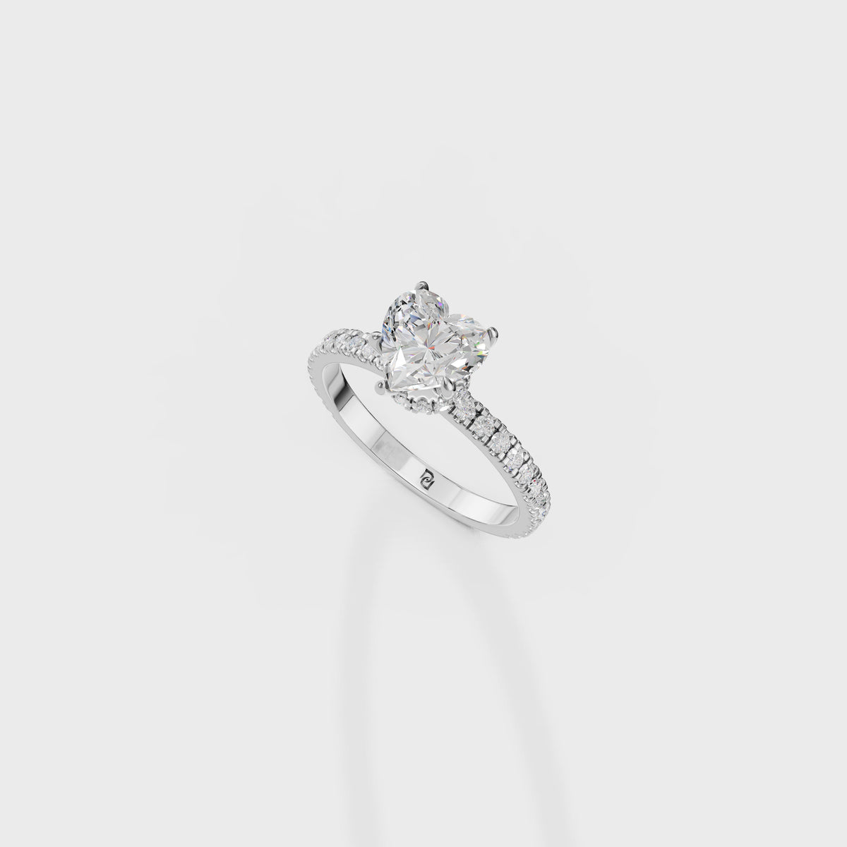 1.25ct Nova Heart Shape Diamond Ring