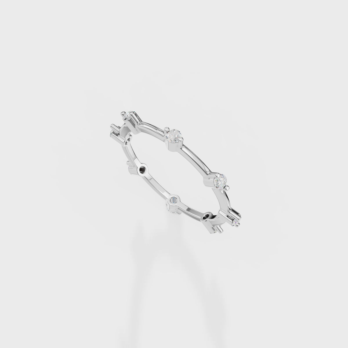 Dainty Diamond Stacking Ring
