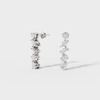 Multi-Cut Drop Earrings