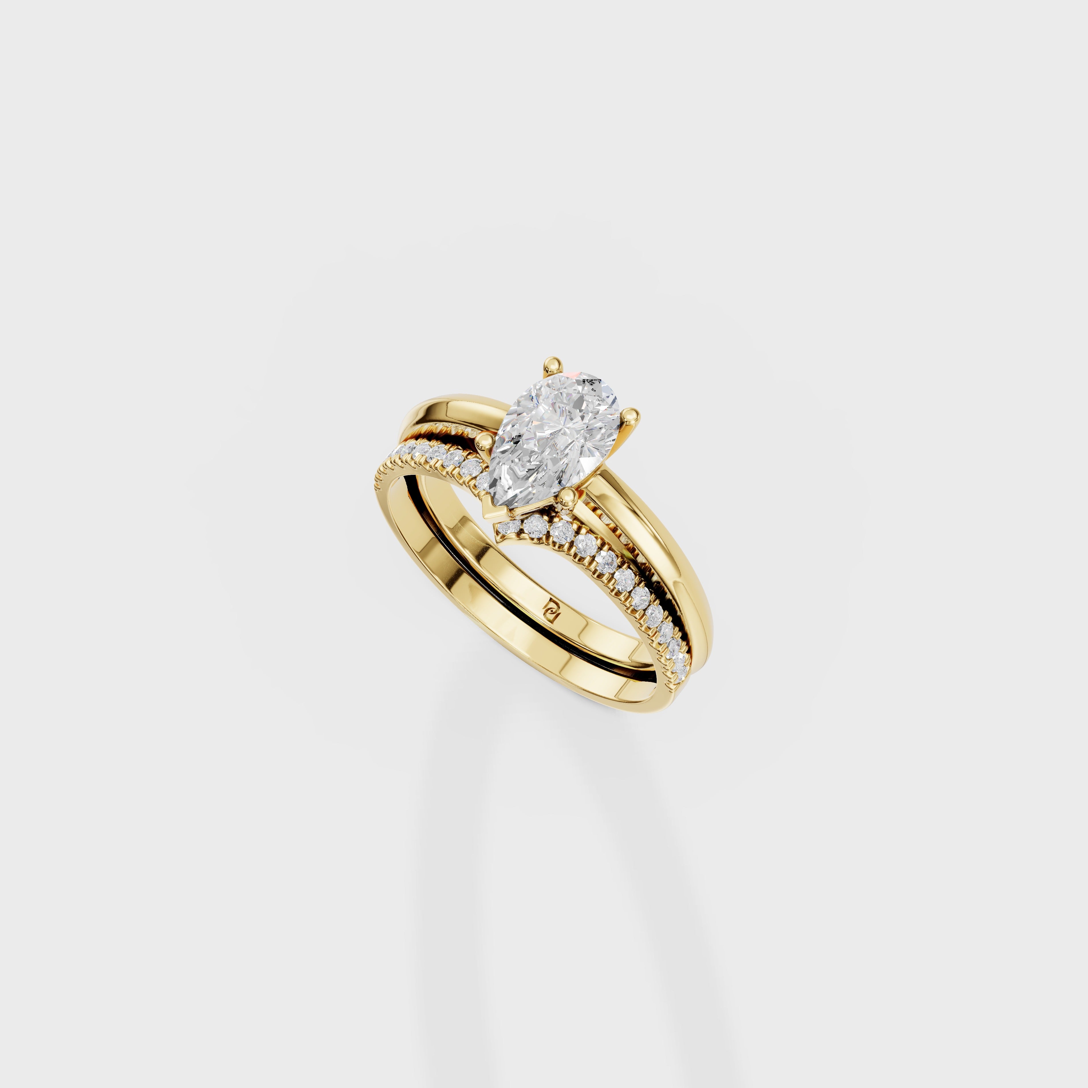 Ethereal Pear Bridal Set
