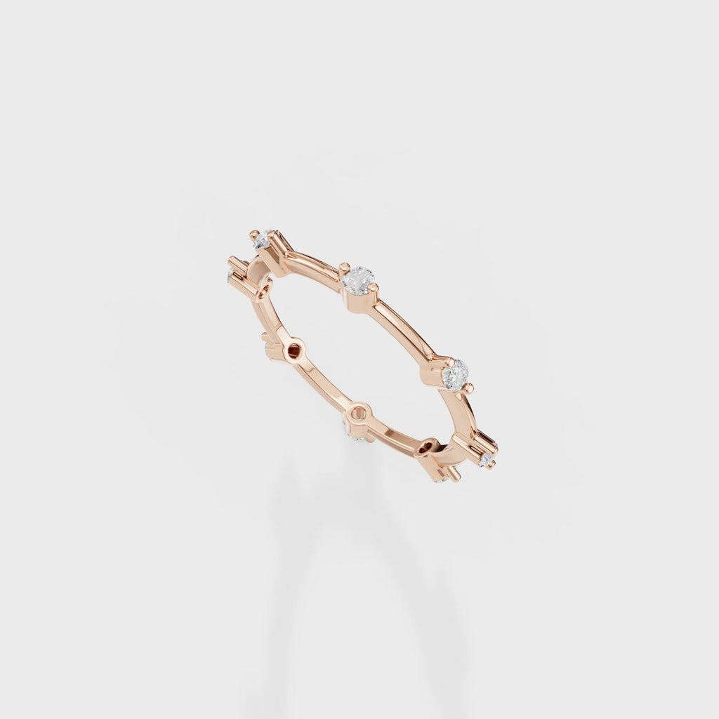 Dainty Diamond Stacking Ring