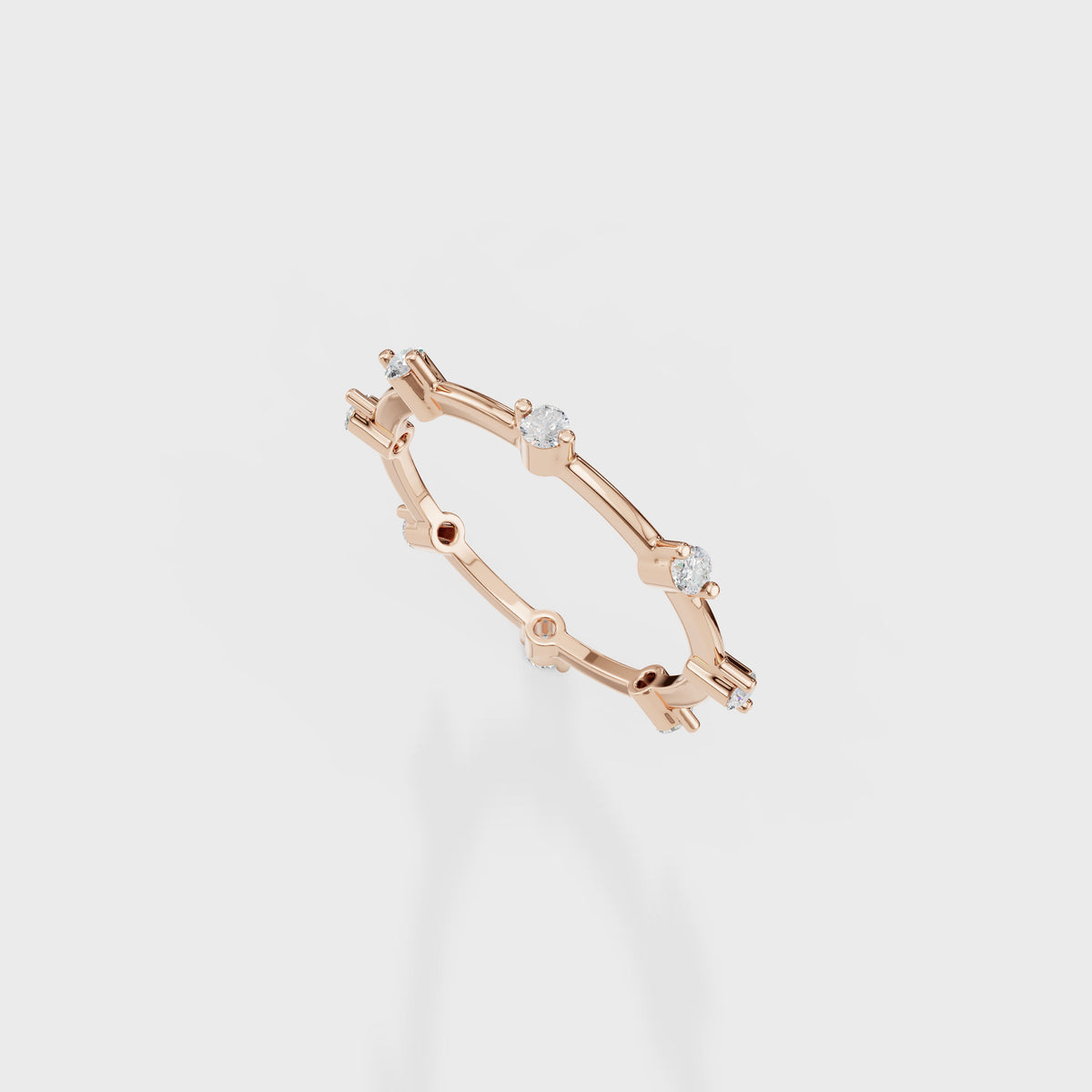 Dainty Diamond Stacking Ring