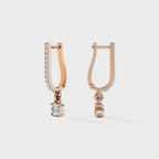 Aurora Diamond Drop Earrings