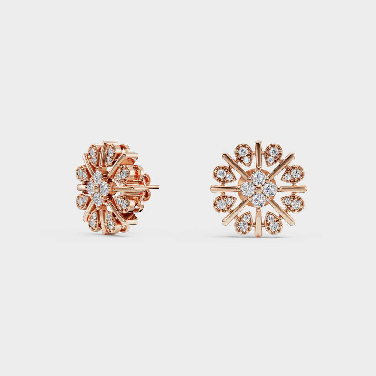 Flower Eartops