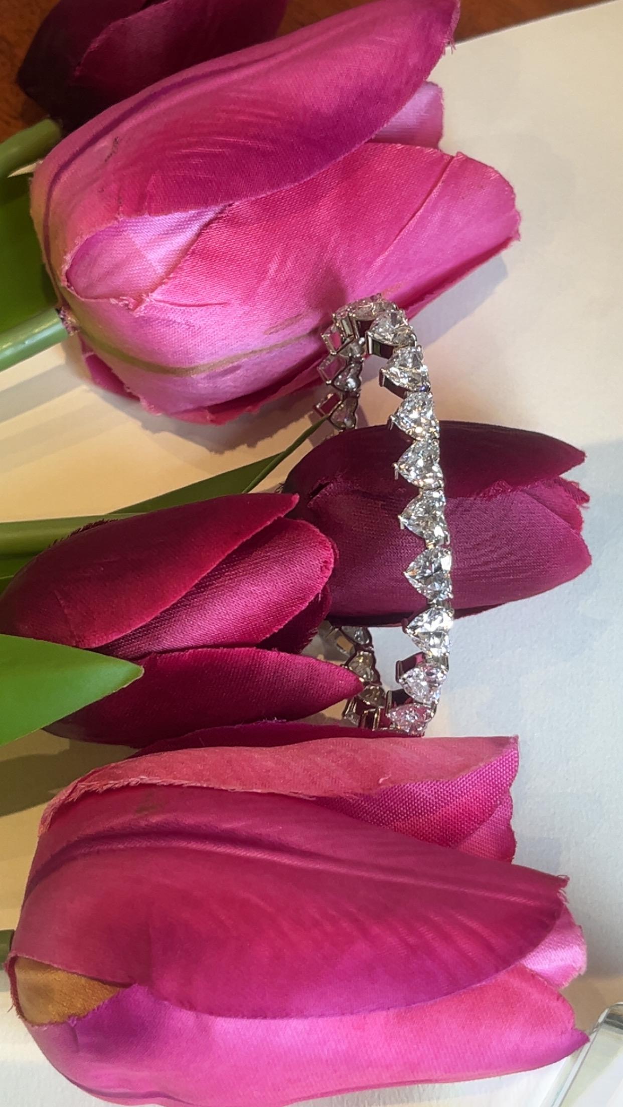 Heart On My Sleev Diamond Bracelet