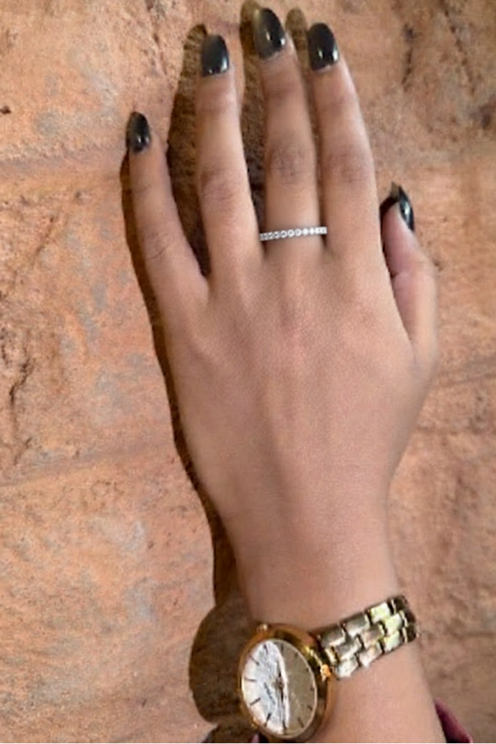 Classic Diamond Anniversary Band