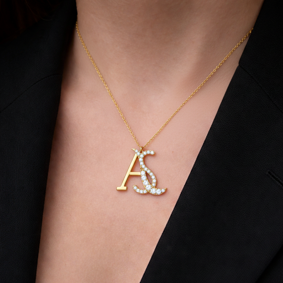 AS Initial Pendant
