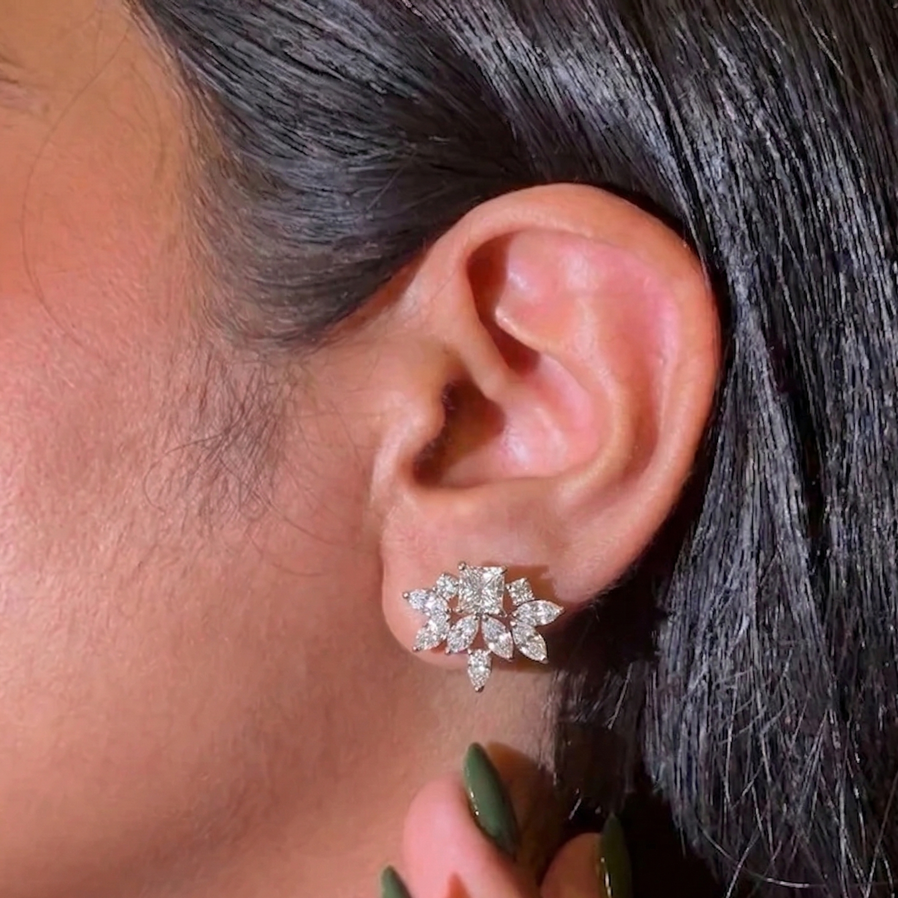 Princess Marquise Earring