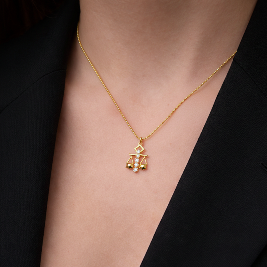 Zodiac: Libra Charm