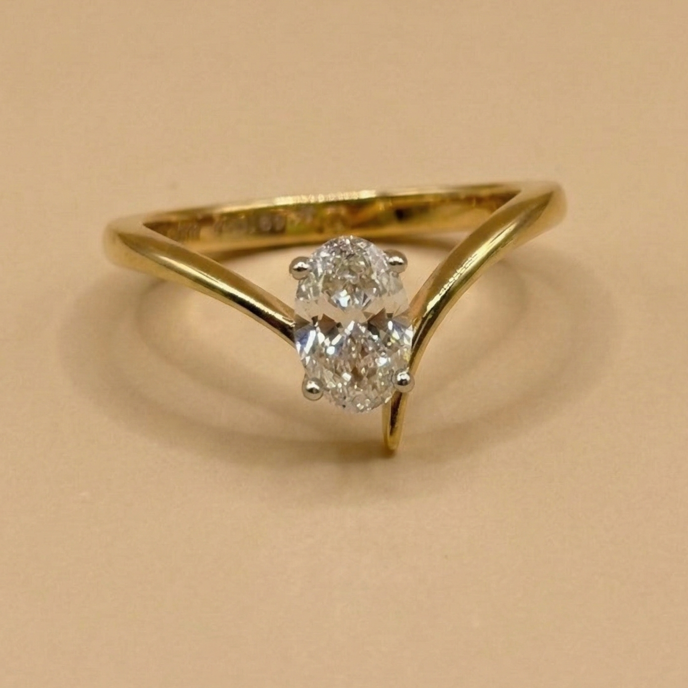 0.70ct Oval Cut Ring
