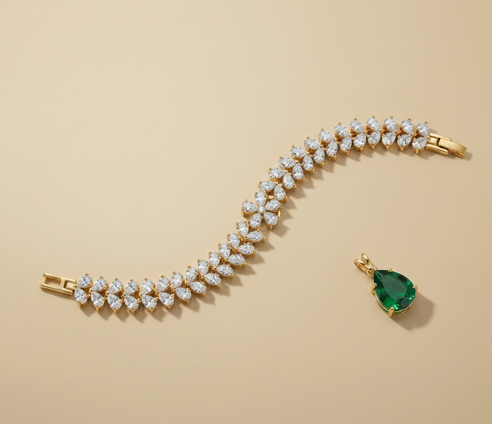 pear petals bracelet