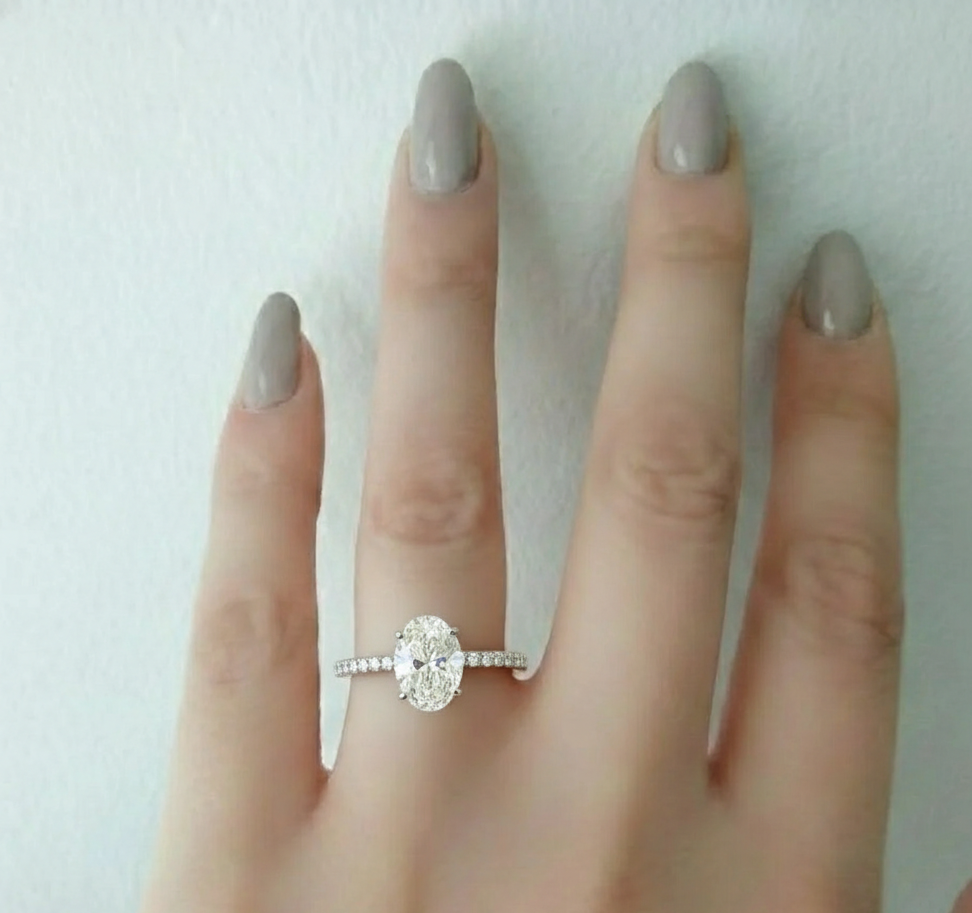 Oval 1.61ct Ring