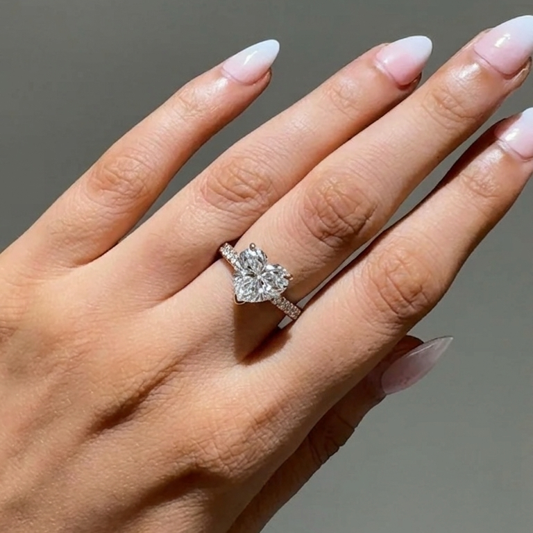 1.25ct Nova Heart Shape Diamond Ring
