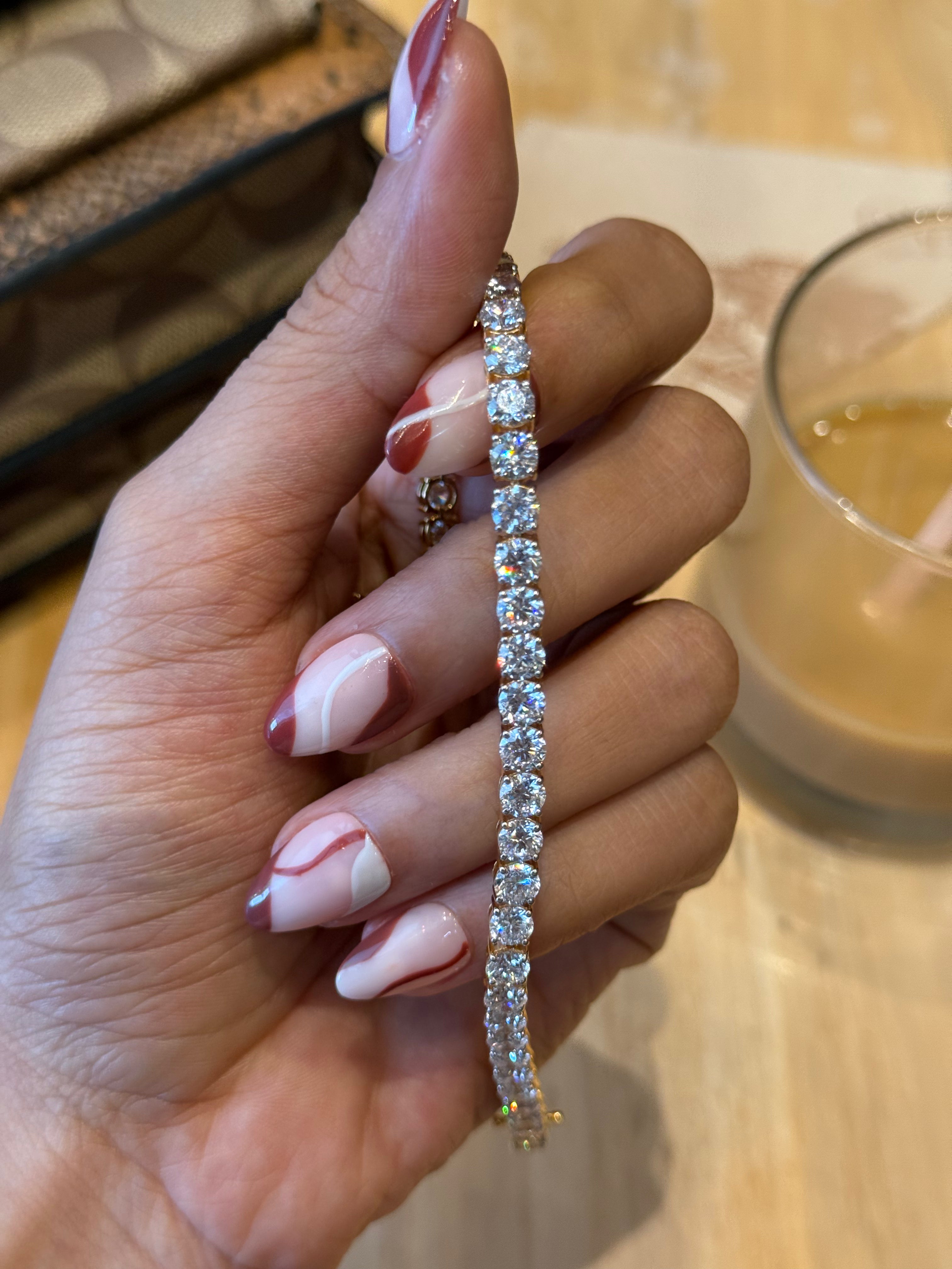 0.30ct Elegant Diamond Tennis Bracelet
