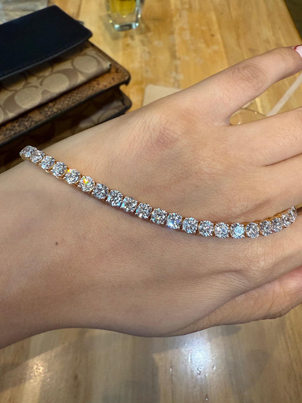 0.30 PT Bracelet /7 Inch. Round