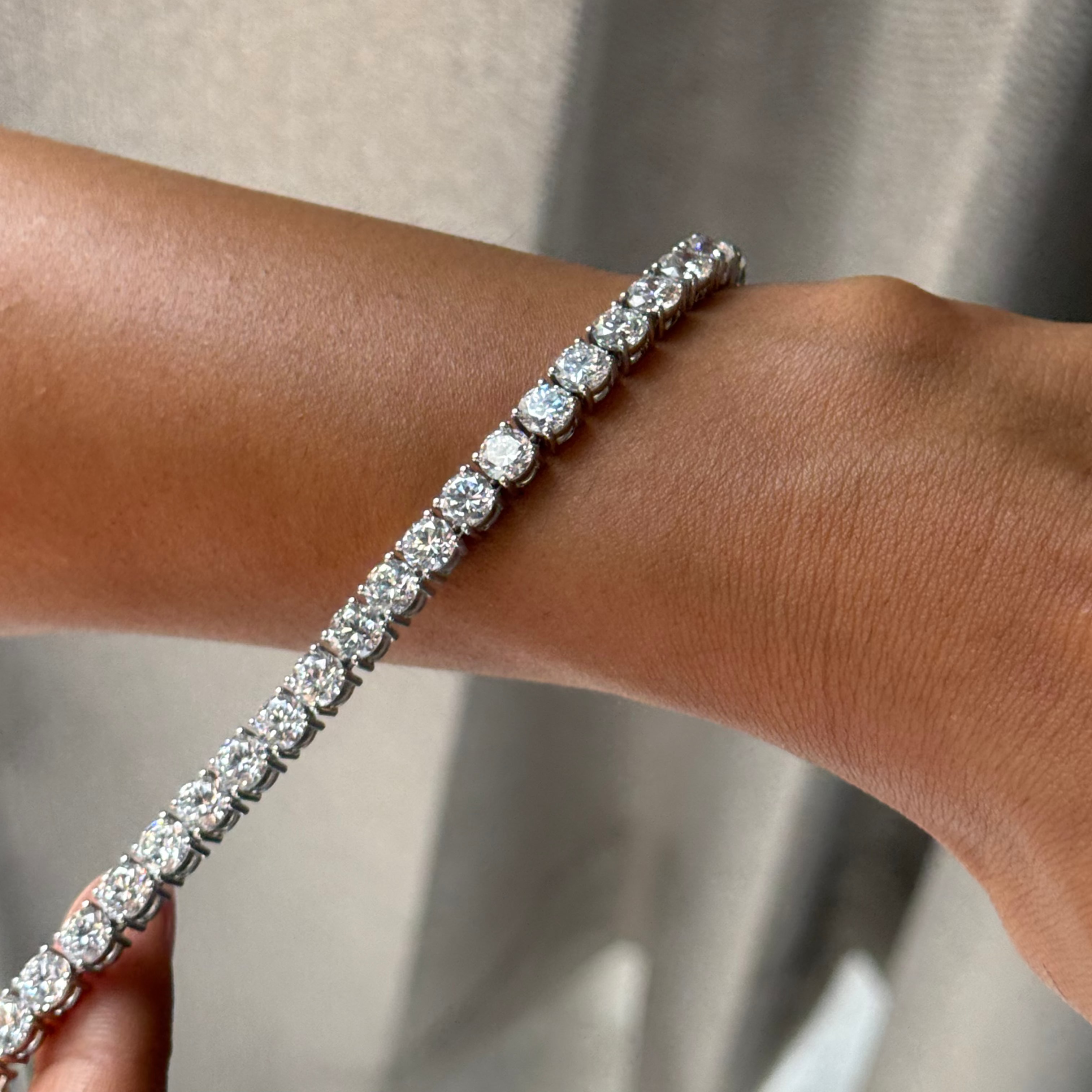 0.55ct Each Diamond Bracelet