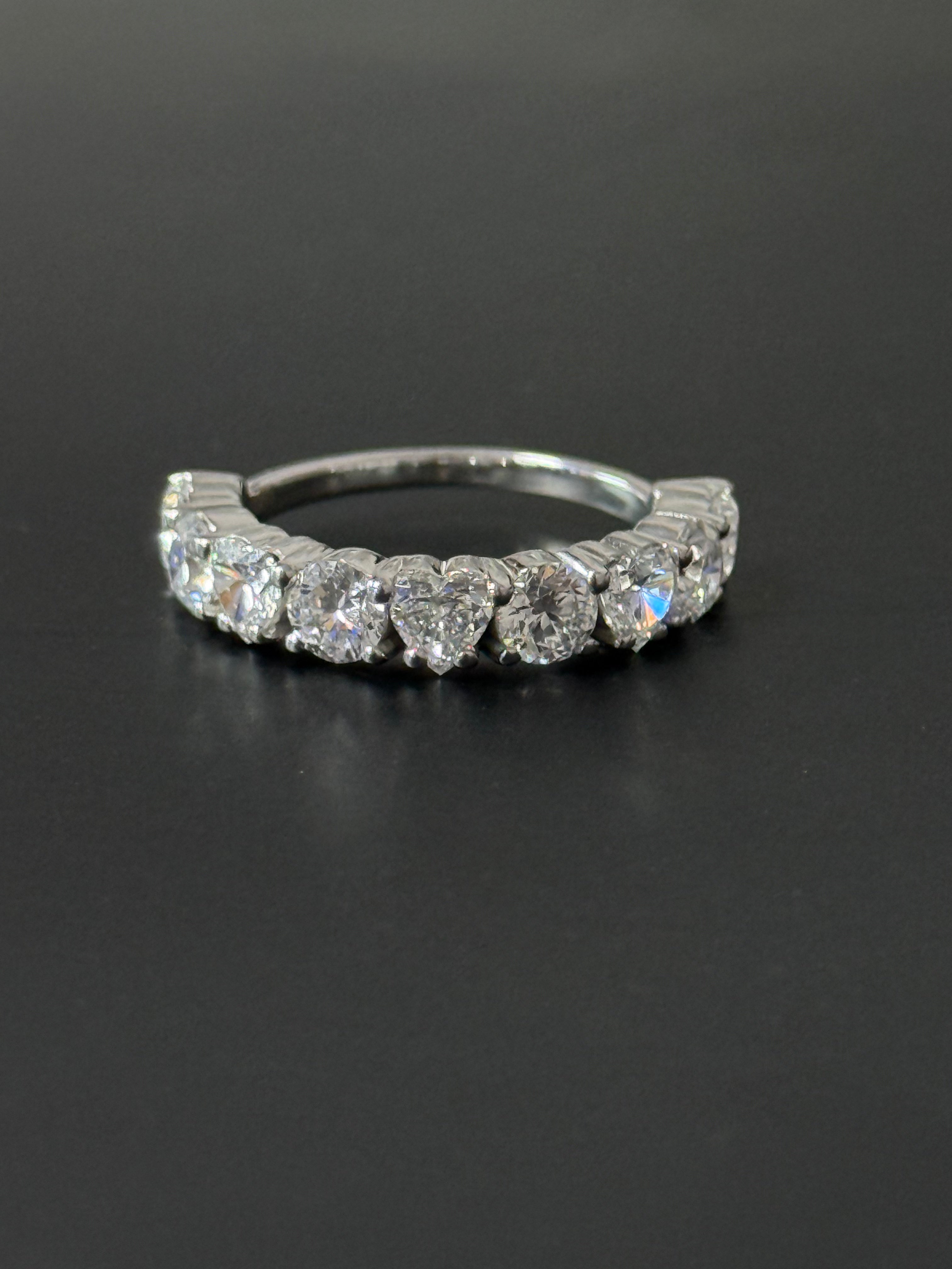 Round & Heart Eternity Ring