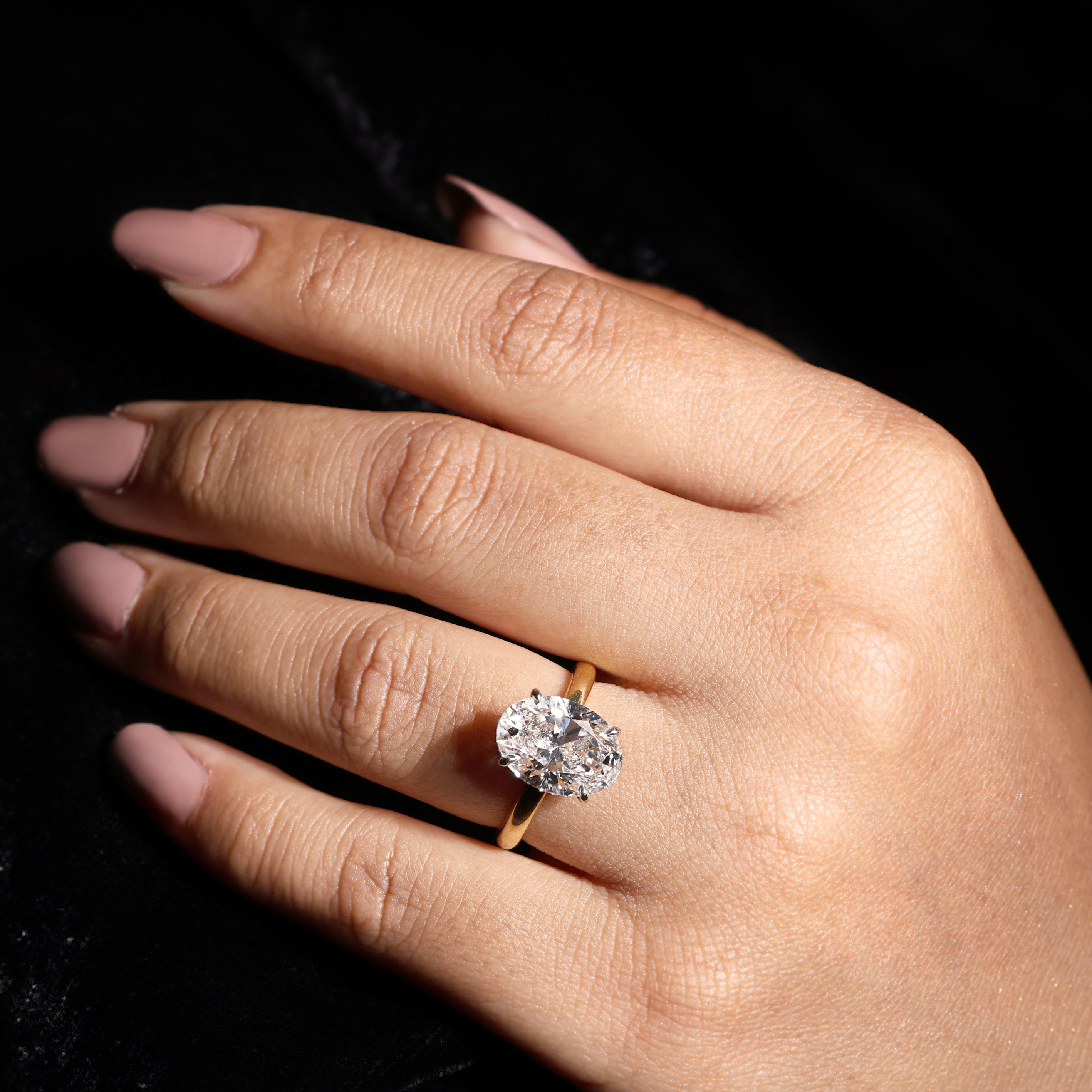 1.50ct Brilliant Oval Cut Diamond Solitaire Ring