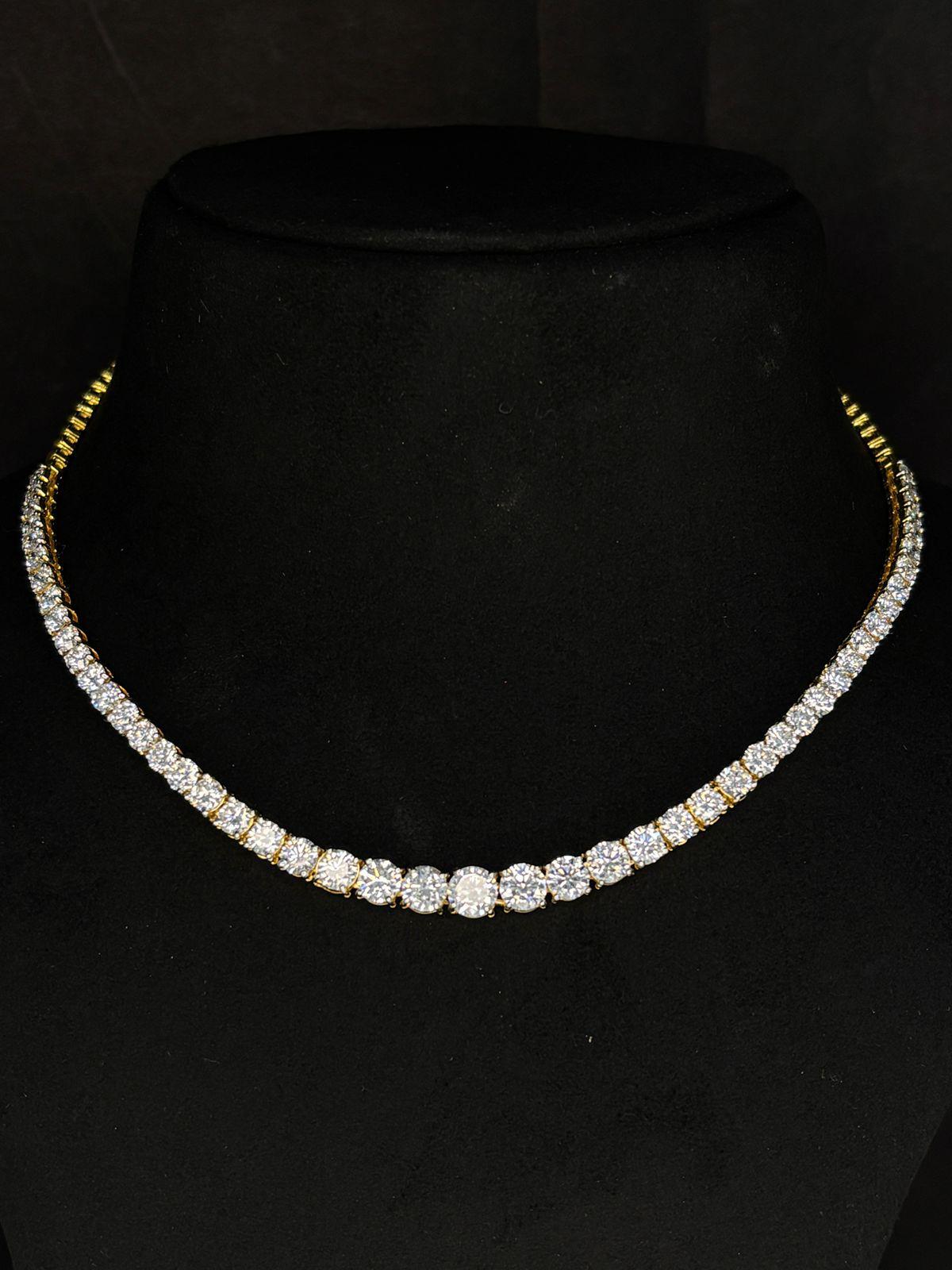 1ct Tennis Necklace