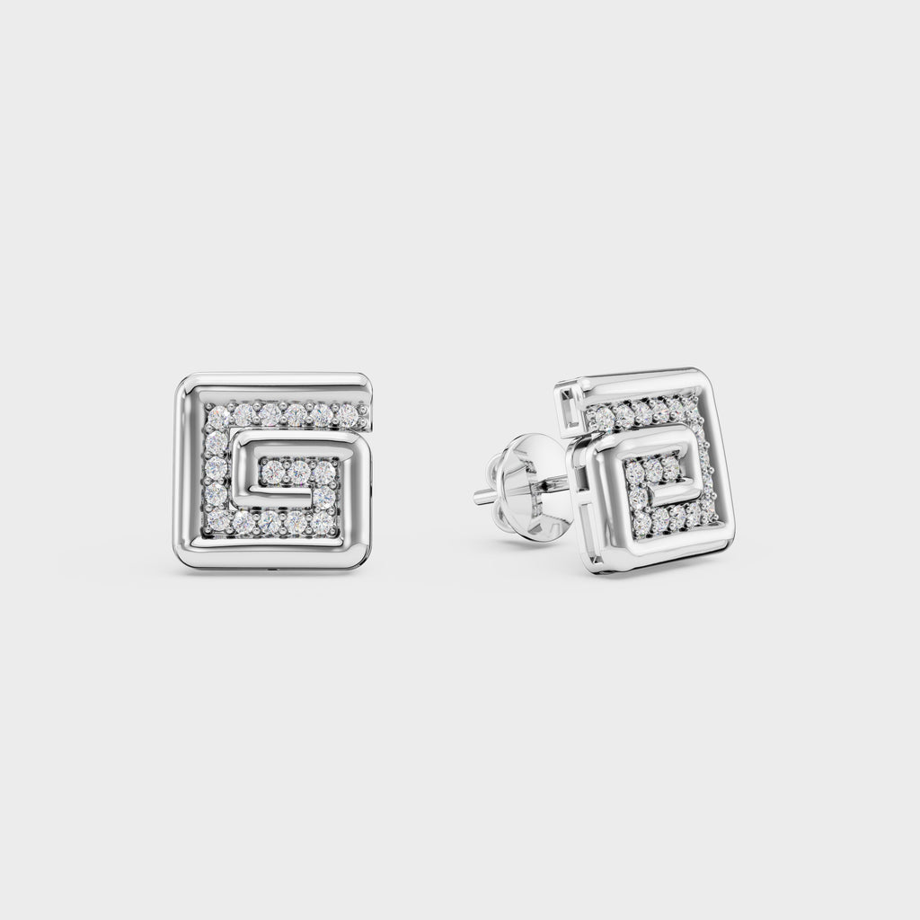 Glourious Men's Stud Earring