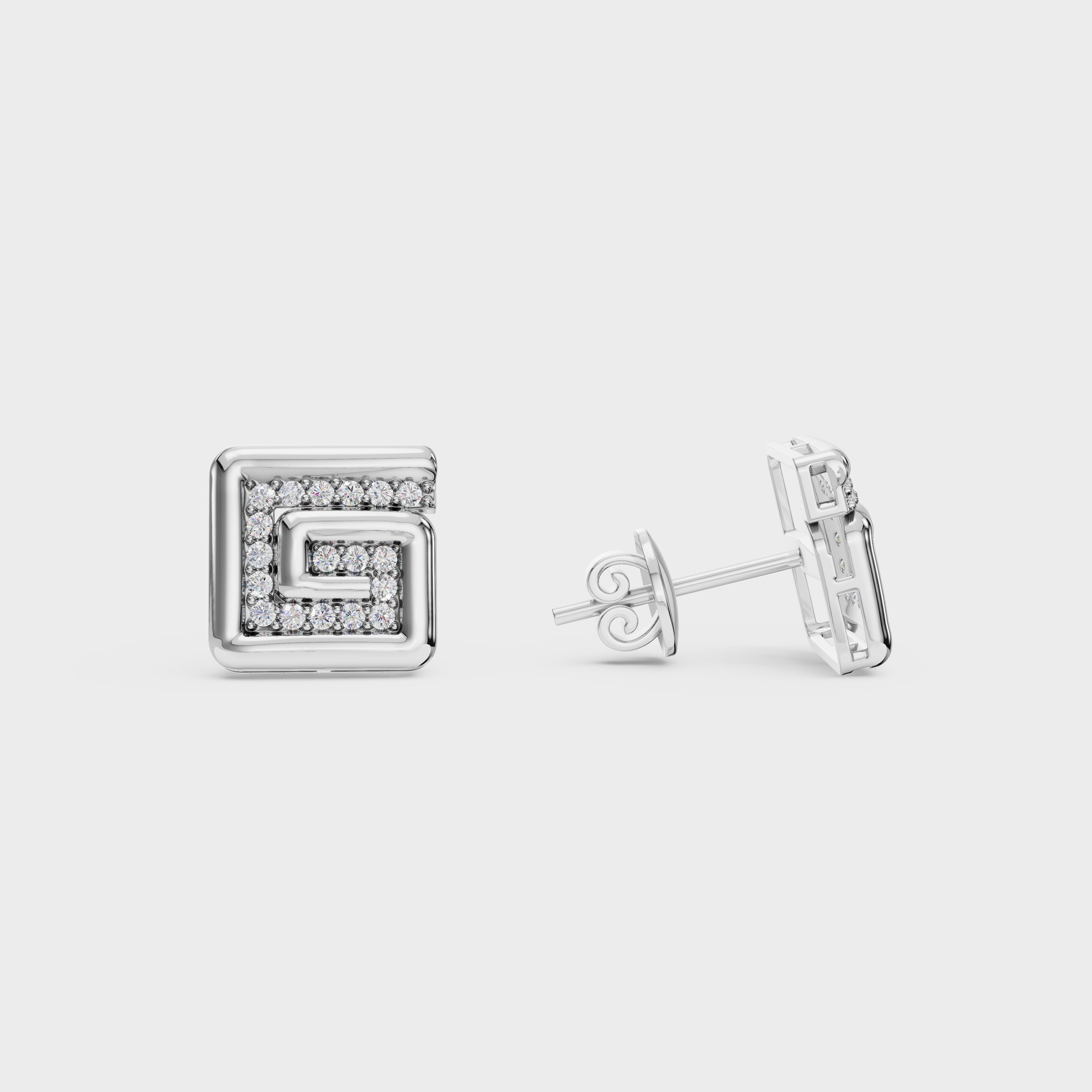 Glourious Mens Stud Earring