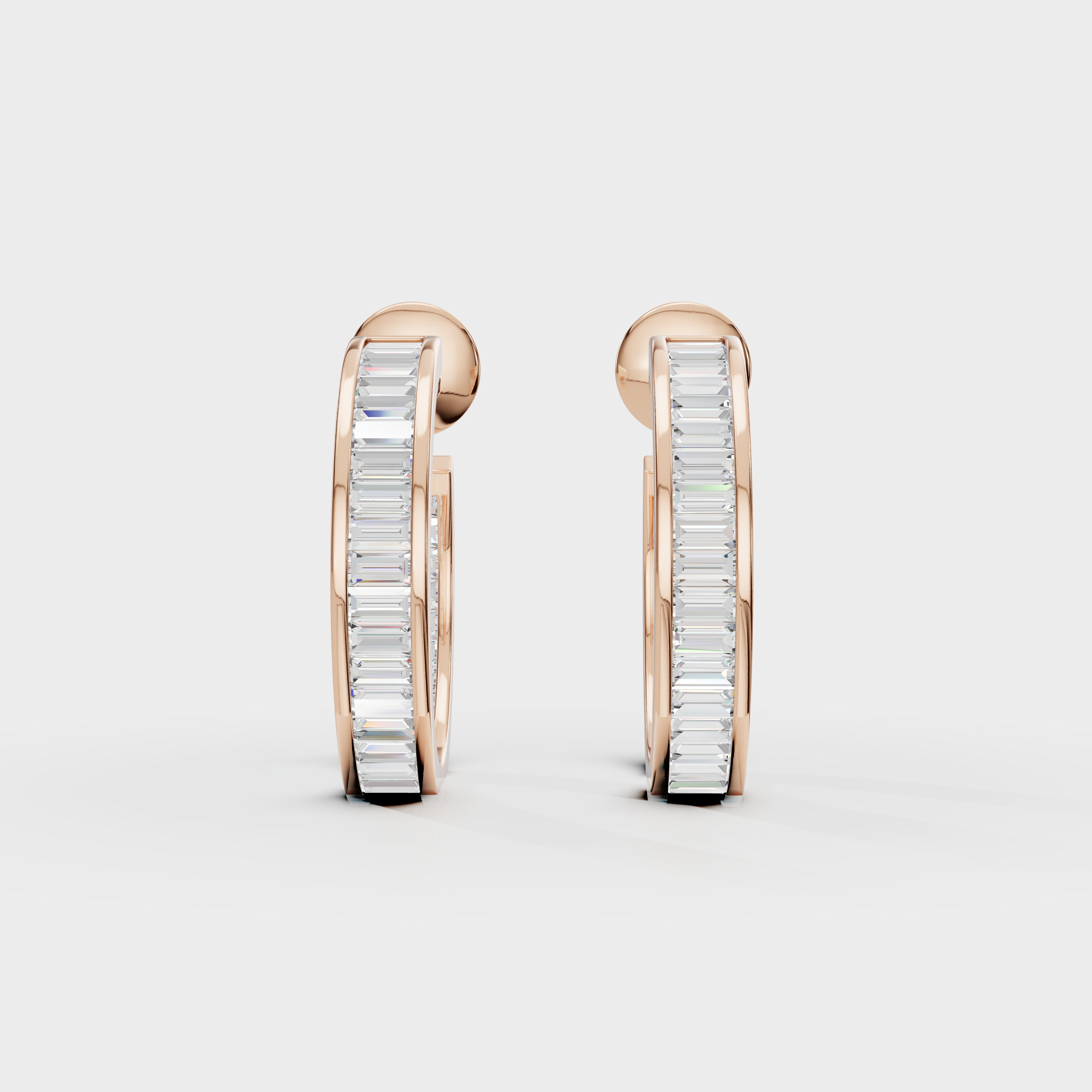 Bagutte Hoops Mens Earring