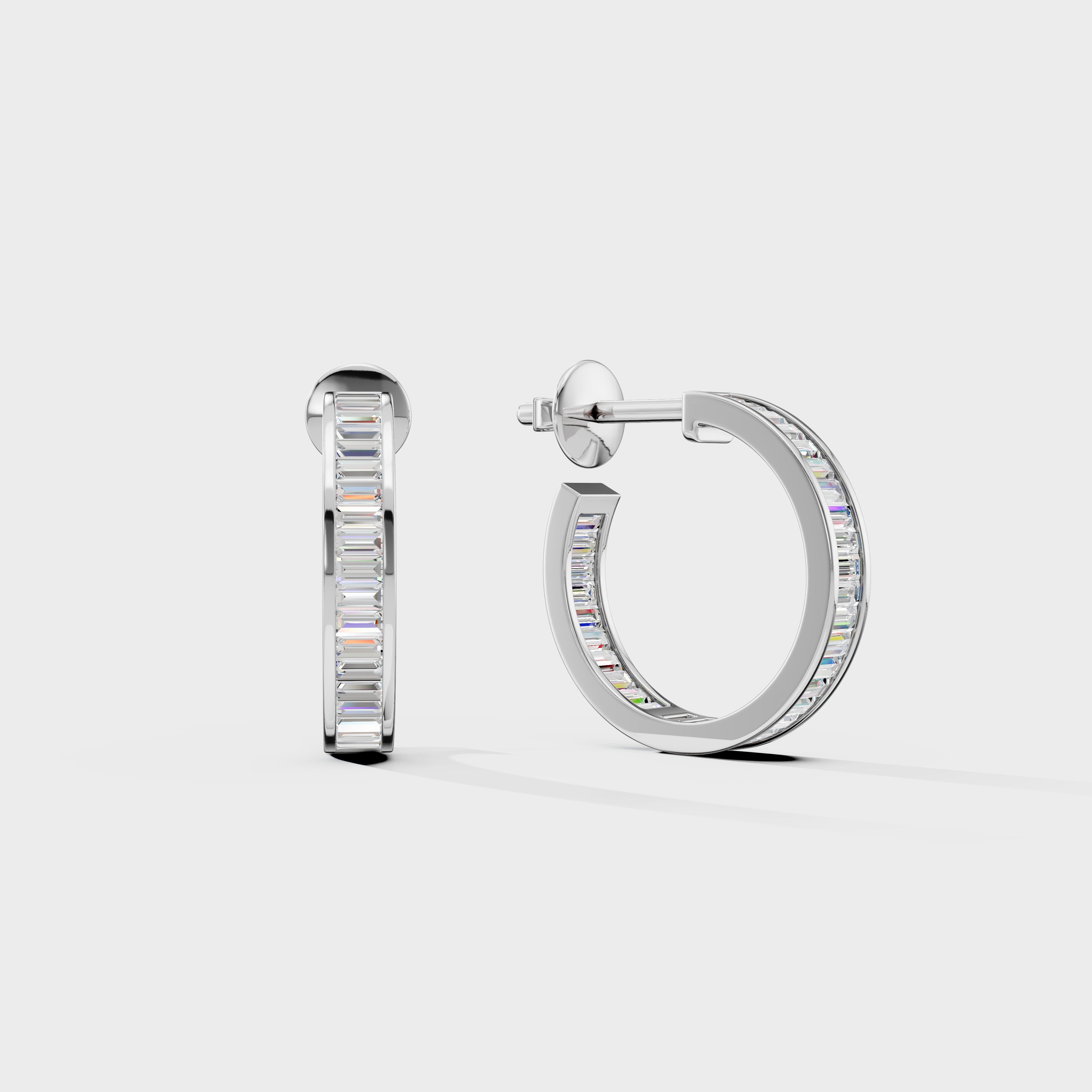 Bagutte Hoops Mens Earring