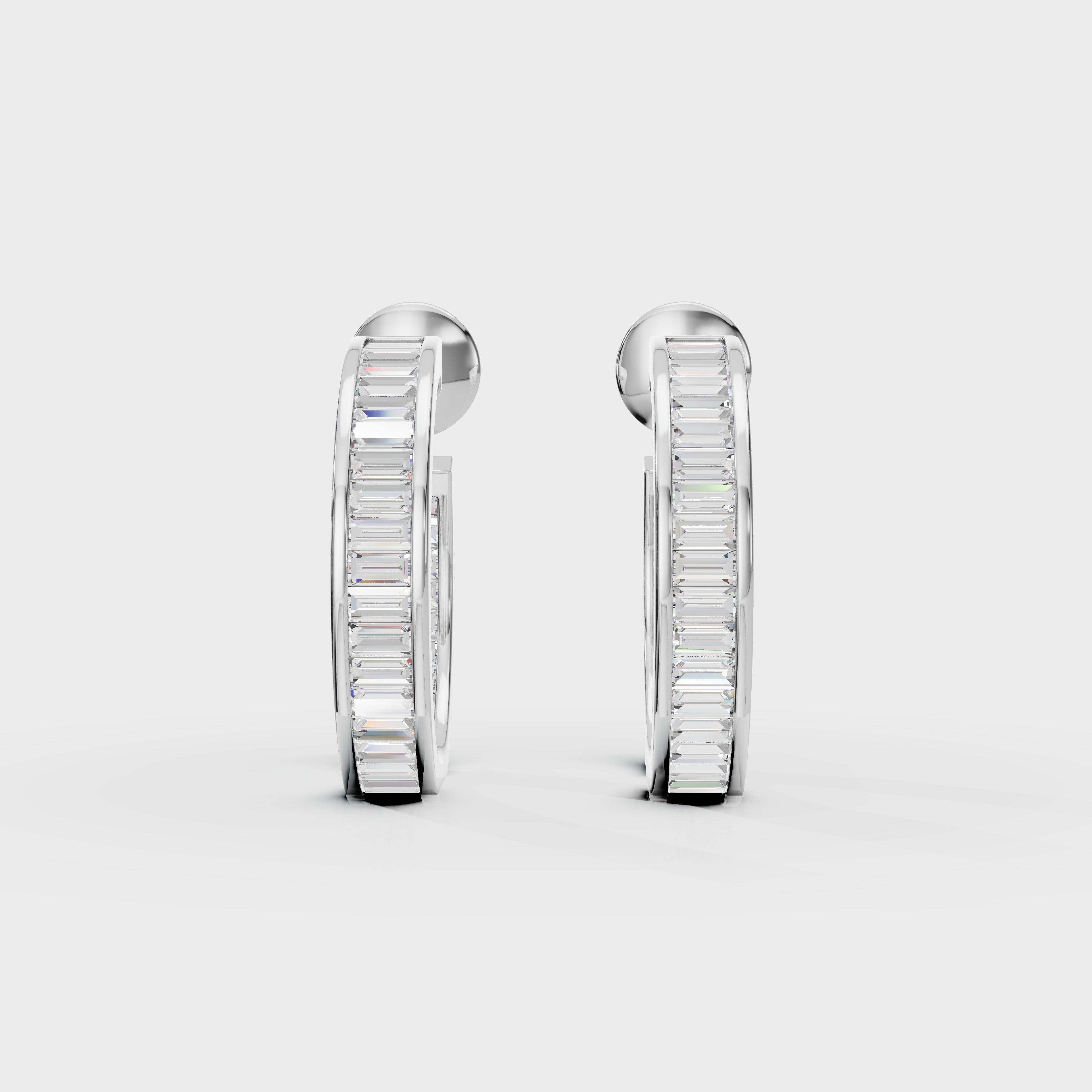 Bagutte Hoops Mens Earring