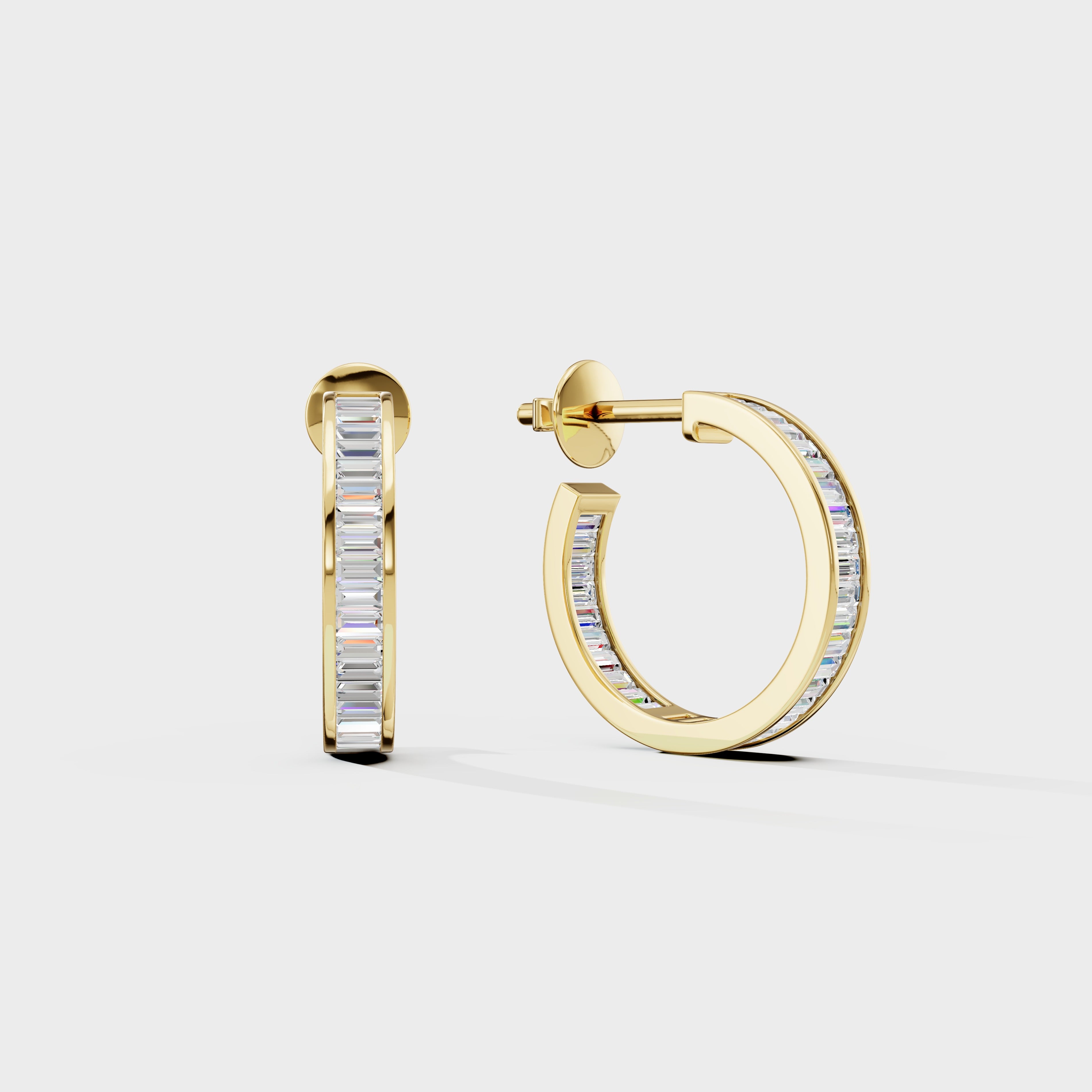 Bagutte Hoops Mens Earring
