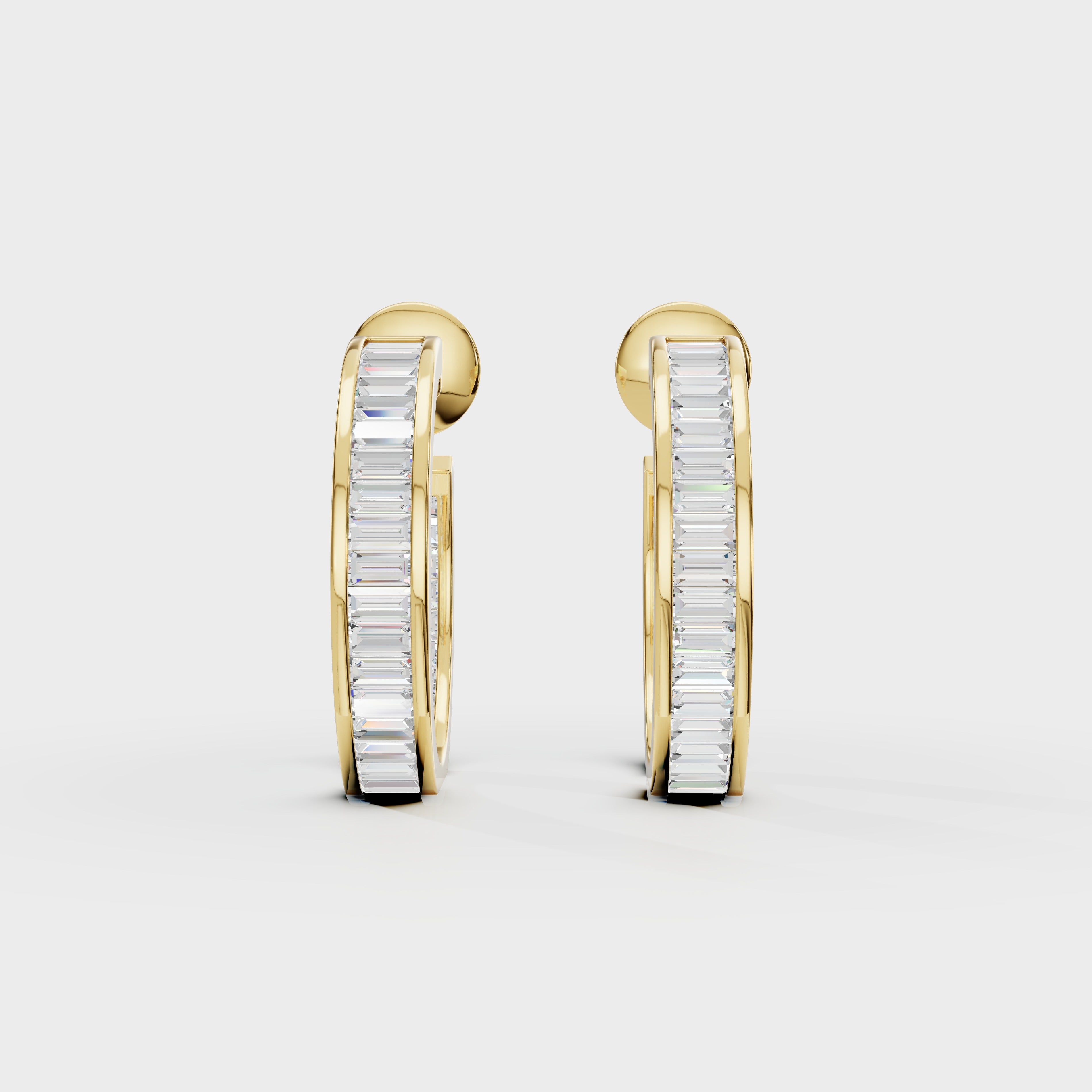 Bagutte Hoops Mens Earring