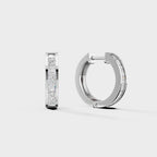 Donald hoops Men's Earring