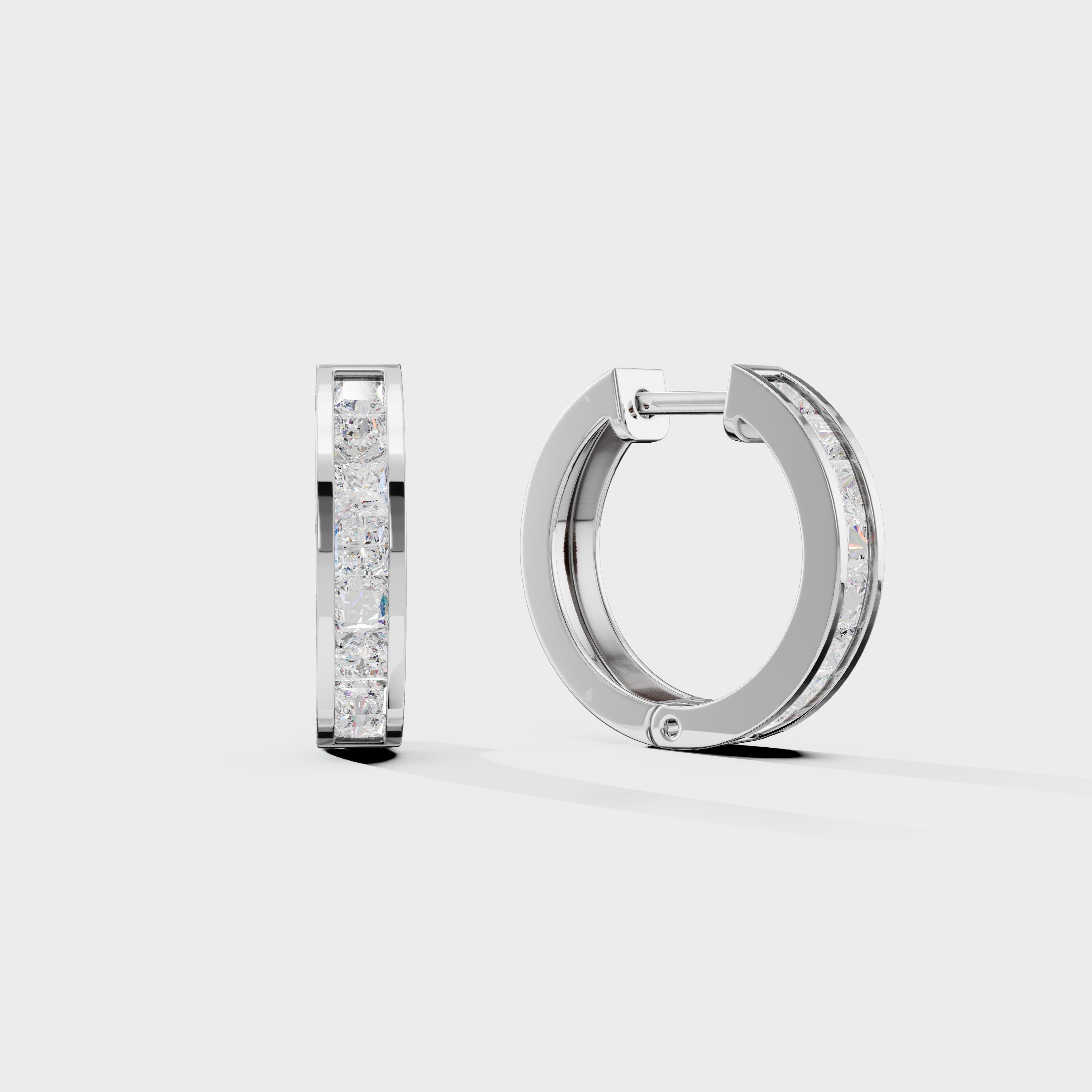 Donald hoops Men's Earring