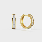 Donald hoops Men's Earring