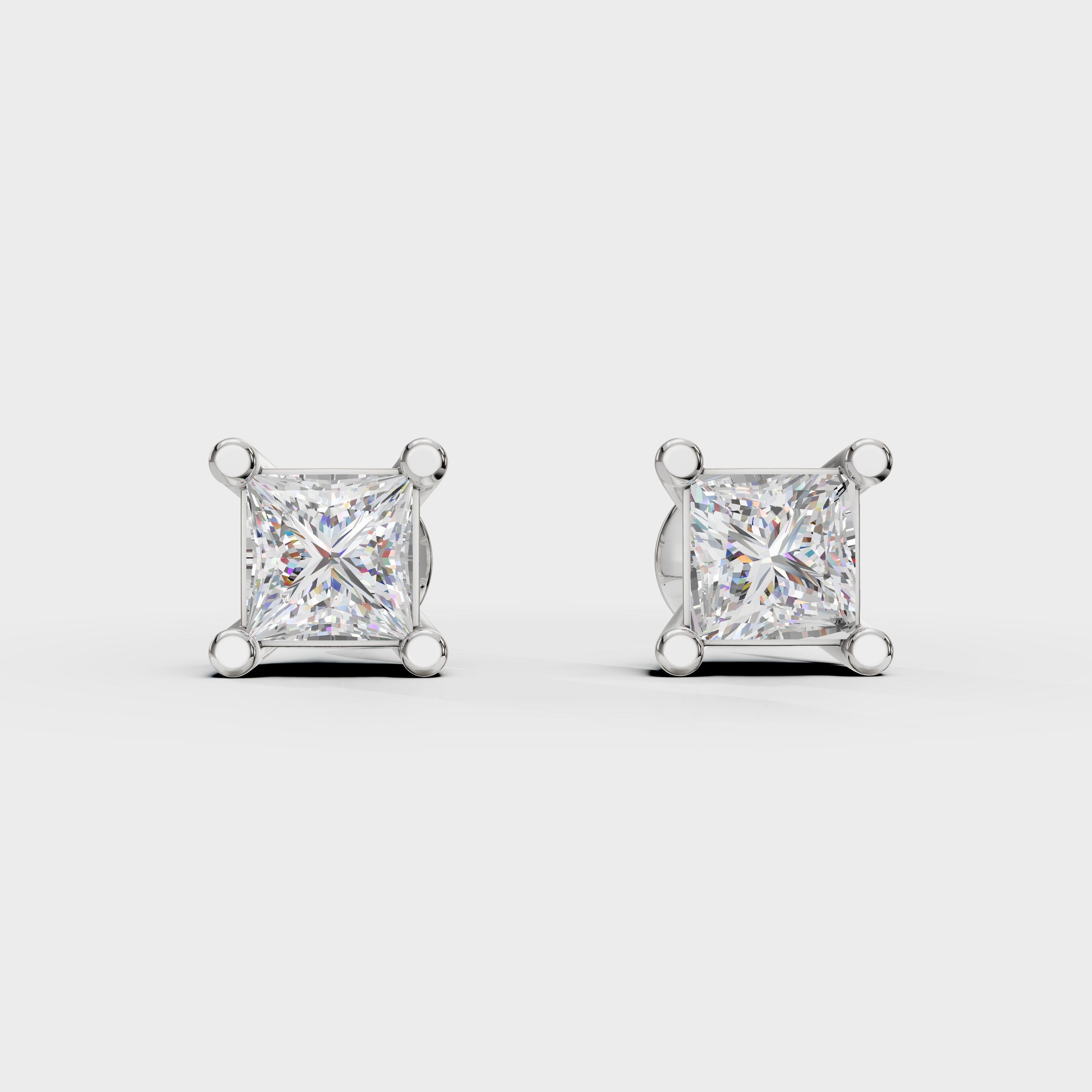 Attract Stud Diamond Mens Earrings