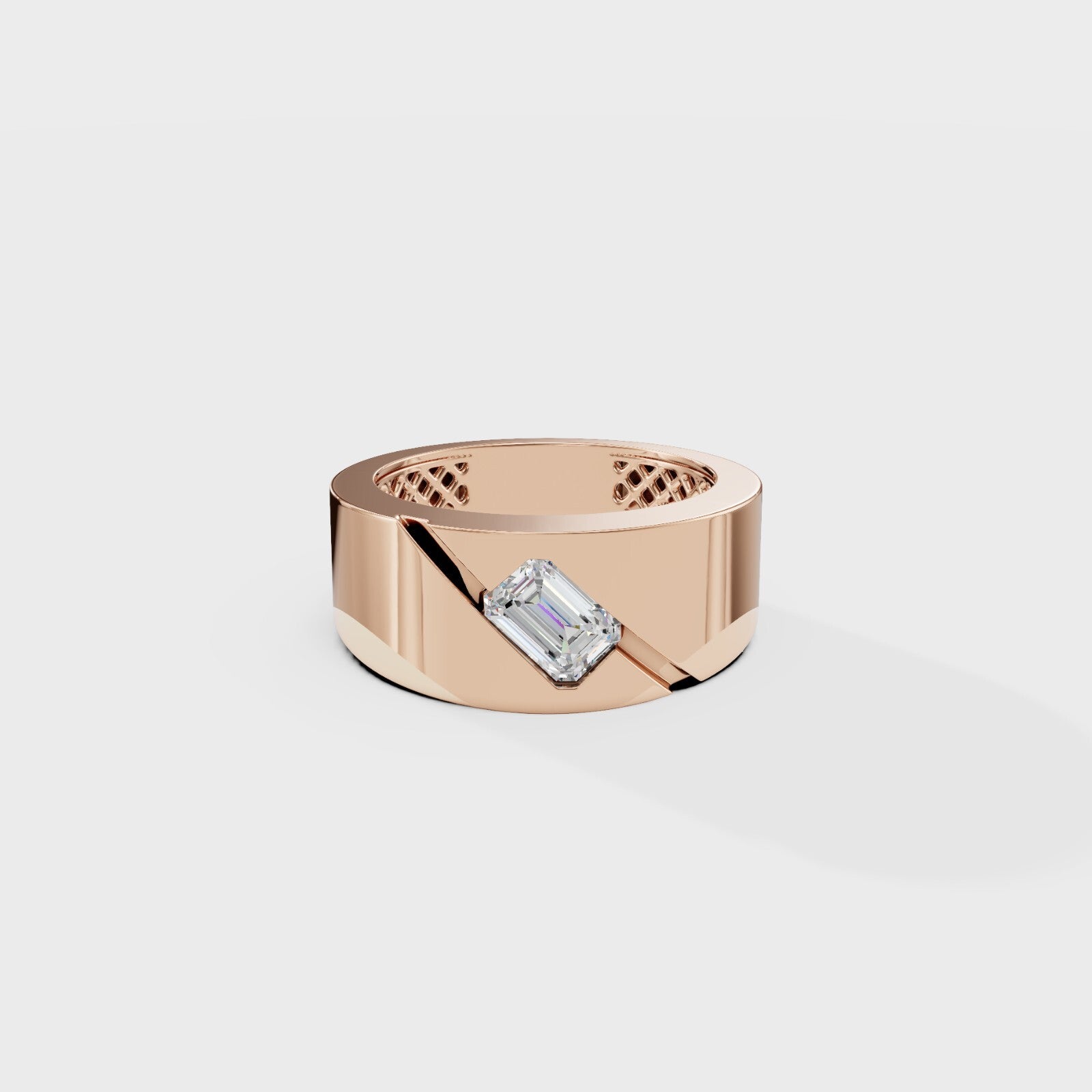 Solstice Emerald Men's Ring