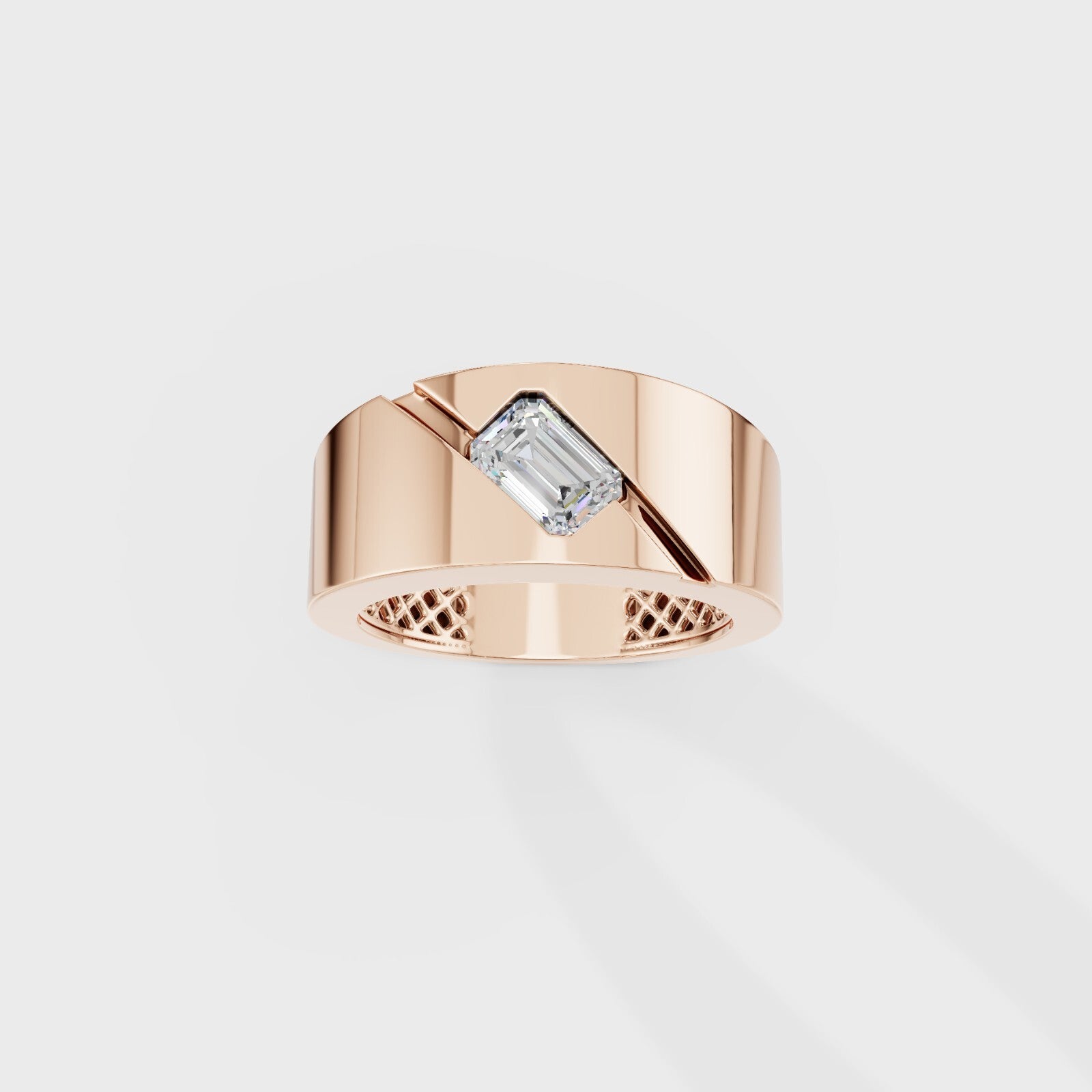 Solstice Emerald Men's Ring