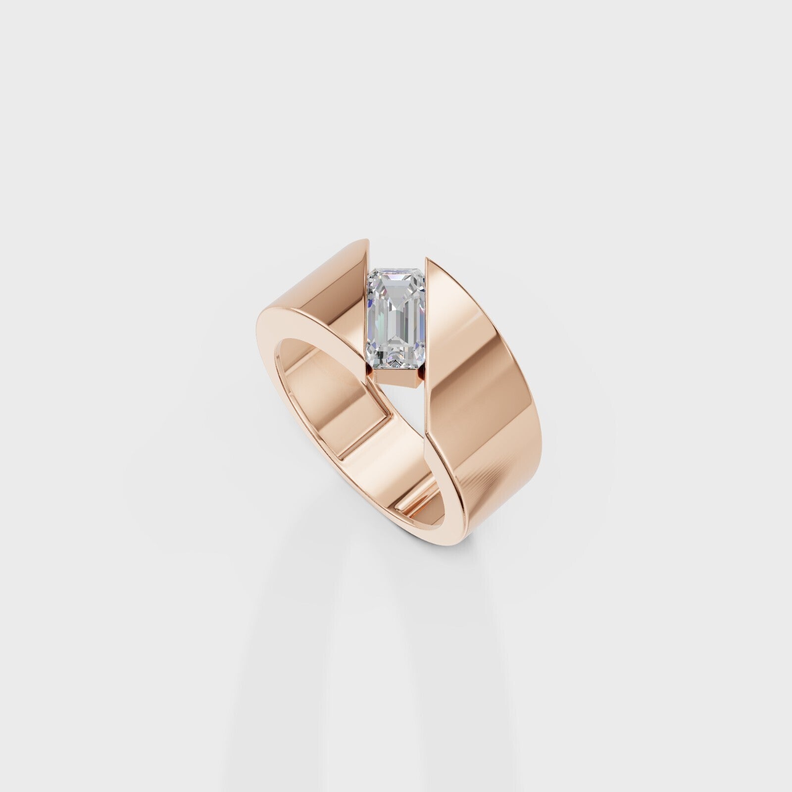 Solstice Emerald Men's Ring