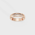 Elysian Arc Round Men's Ring