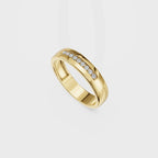 Elysian Arc Round Men's Ring