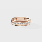 Round Glowline Men's Ring