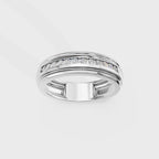 Round Glowline Men's Ring