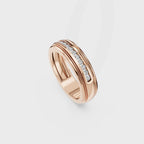 Round Glowline Men's Ring