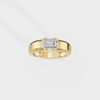 Lumora Emerald Men's Ring